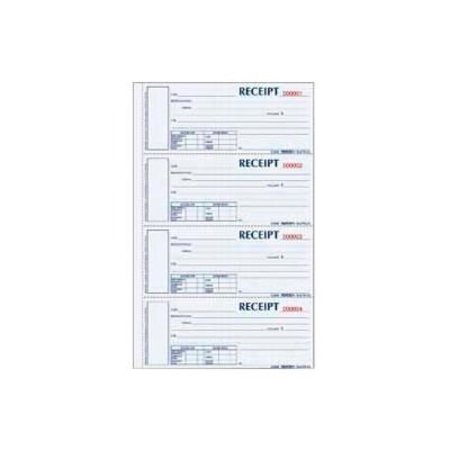 REDIFORM OFFICE PRODUCTS Rediform¬Æ Money Receipt Book, 3-Part, Carbonless, 2-3/4" x 6-7/8", 200 Sets/Book S1657NCL